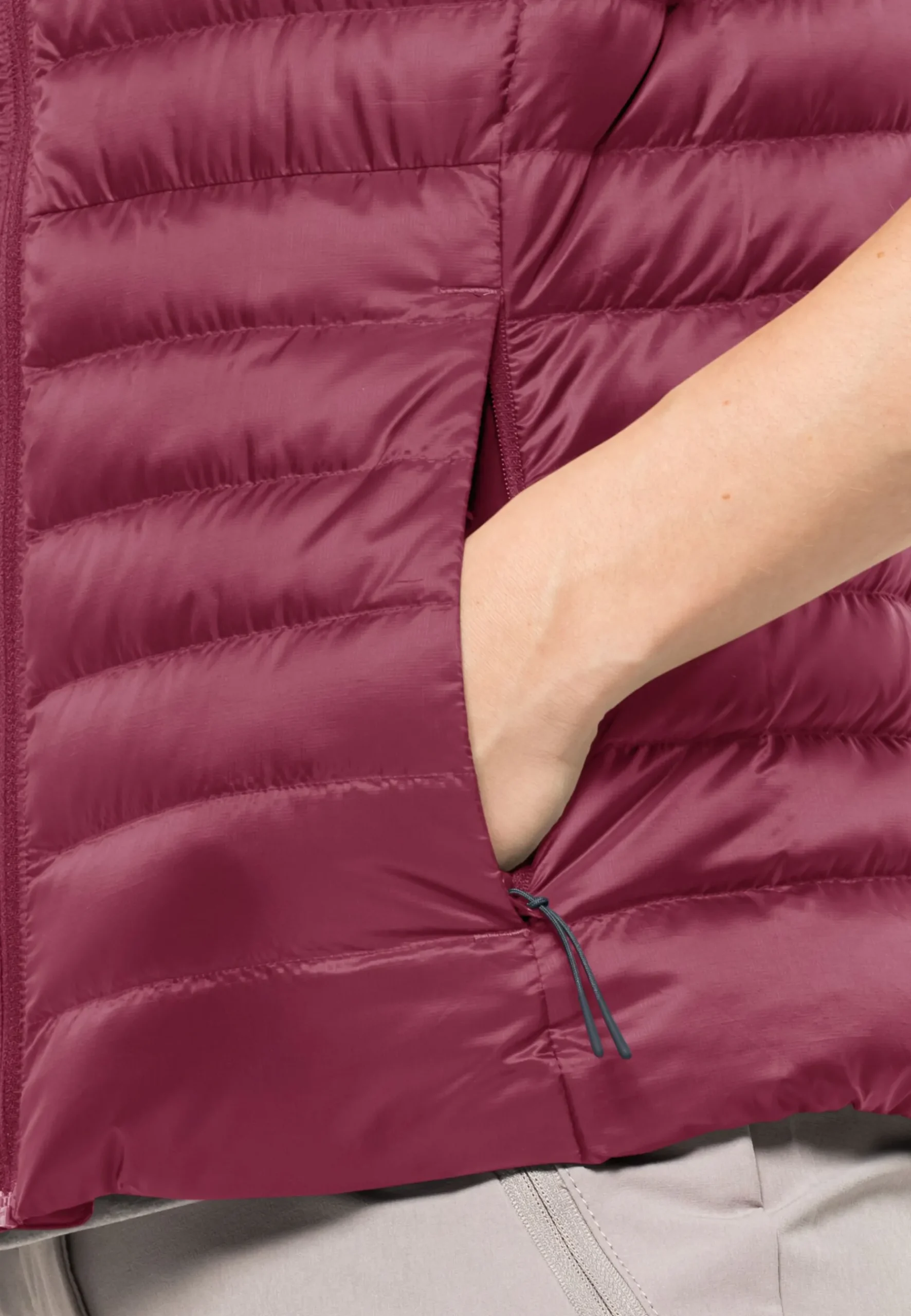 Jack Wolfskin Pack & Go Down Vest W|DAMES Lifestyle|Wandelen