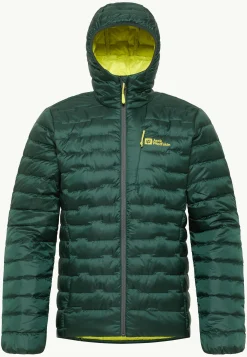 Jack Wolfskin Passamani Down Hoody M Rds|Heren Bodywarmers|Winterjacks