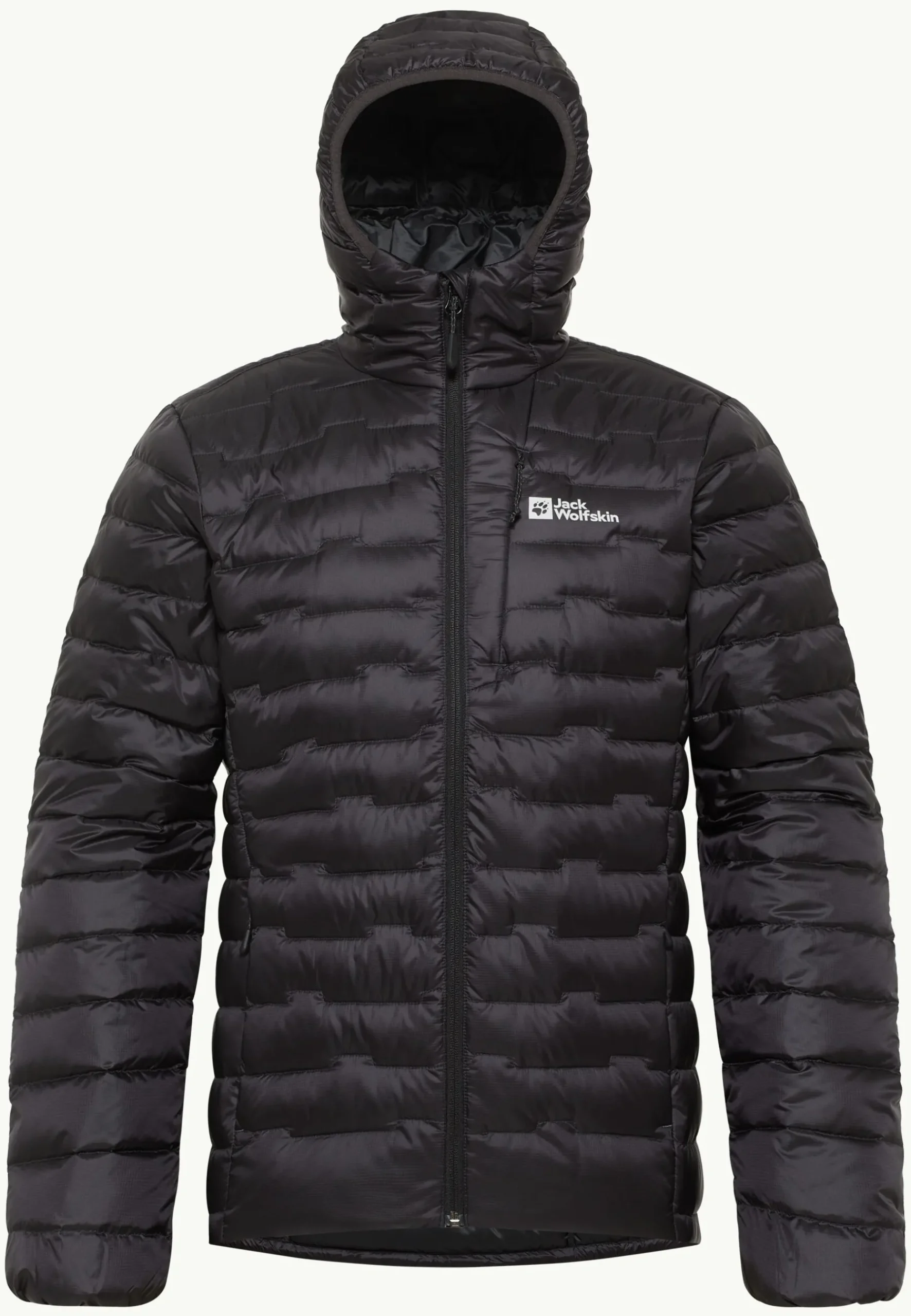 Jack Wolfskin Passamani Down Hoody M Rds|Heren Bodywarmers|Winterjacks