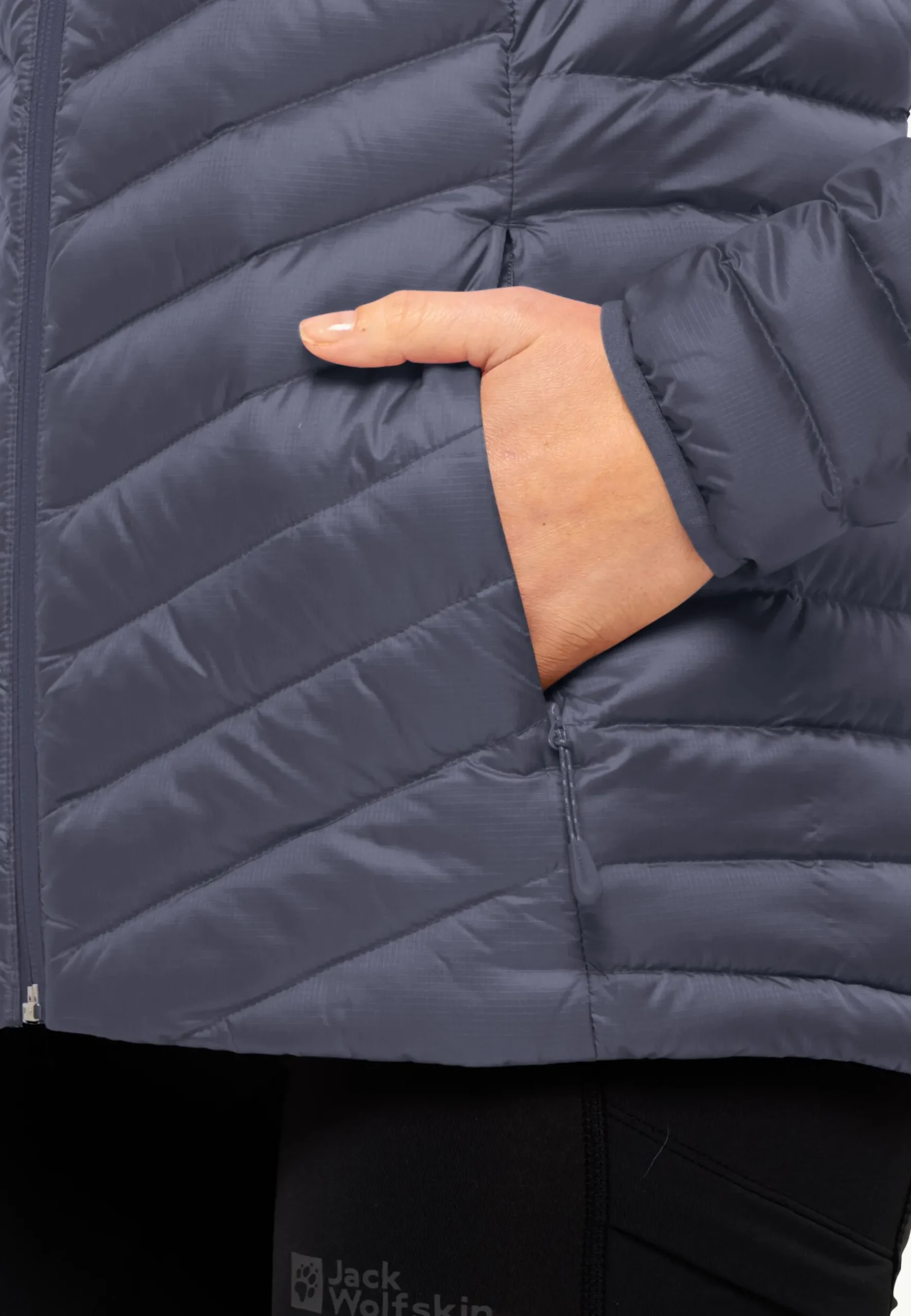 Jack Wolfskin Passamani Down Hoody W|DAMES Wandelen|Voor- En Najaarsjacks/-Jassen