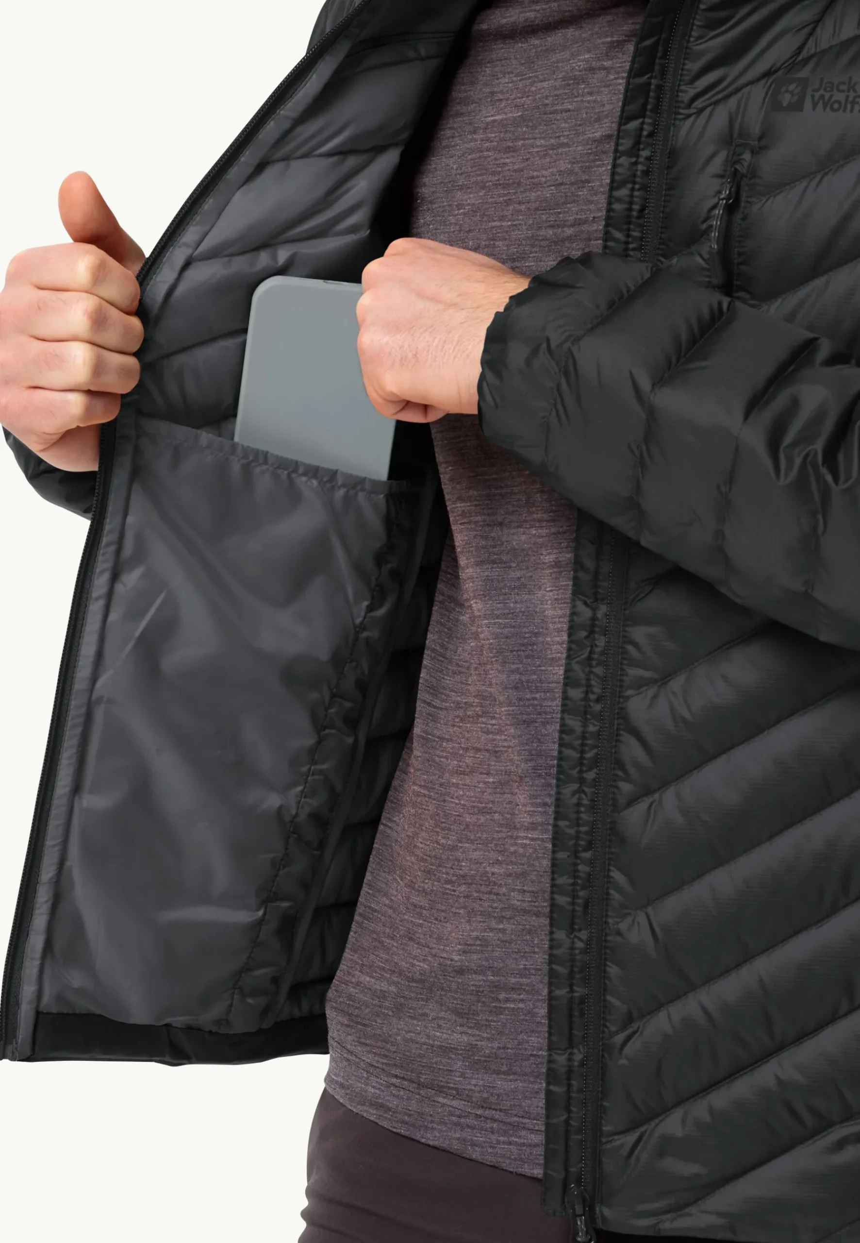 Jack Wolfskin Passamani Down Jkt M|Heren Wandelen|Voor- En Najaarsjacks/-Jassen