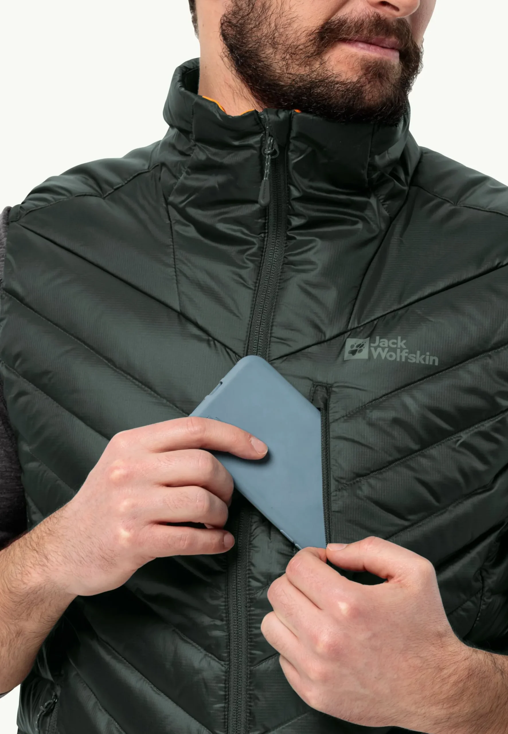 Jack Wolfskin Passamani Down Vest M|Heren Wandelen|Voor- En Najaarsjacks/-Jassen