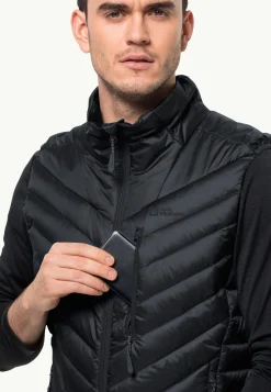 Jack Wolfskin Passamani Down Vest M|Heren Wandelen|Voor- En Najaarsjacks/-Jassen