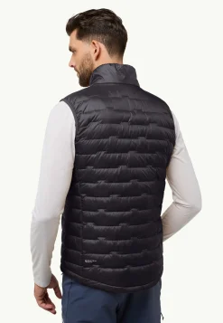Jack Wolfskin Passamani Down Vest M Rds|Heren Bodywarmers