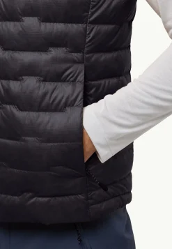 Jack Wolfskin Passamani Down Vest M Rds|Heren Bodywarmers