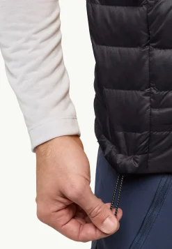 Jack Wolfskin Passamani Down Vest M Rds|Heren Bodywarmers