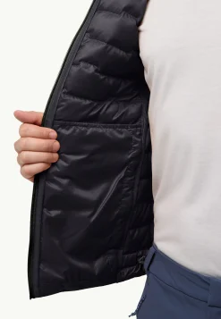 Jack Wolfskin Passamani Down Vest M Rds|Heren Bodywarmers