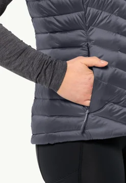 Jack Wolfskin Passamani Down Vest W|DAMES Wandelen|Voor- En Najaarsjacks/-Jassen