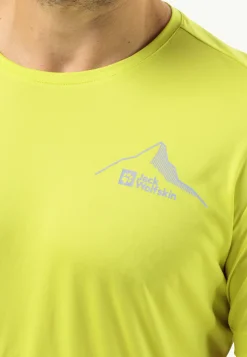 Jack Wolfskin Peak Graphic T M|Heren Wandelen|Lifestyle