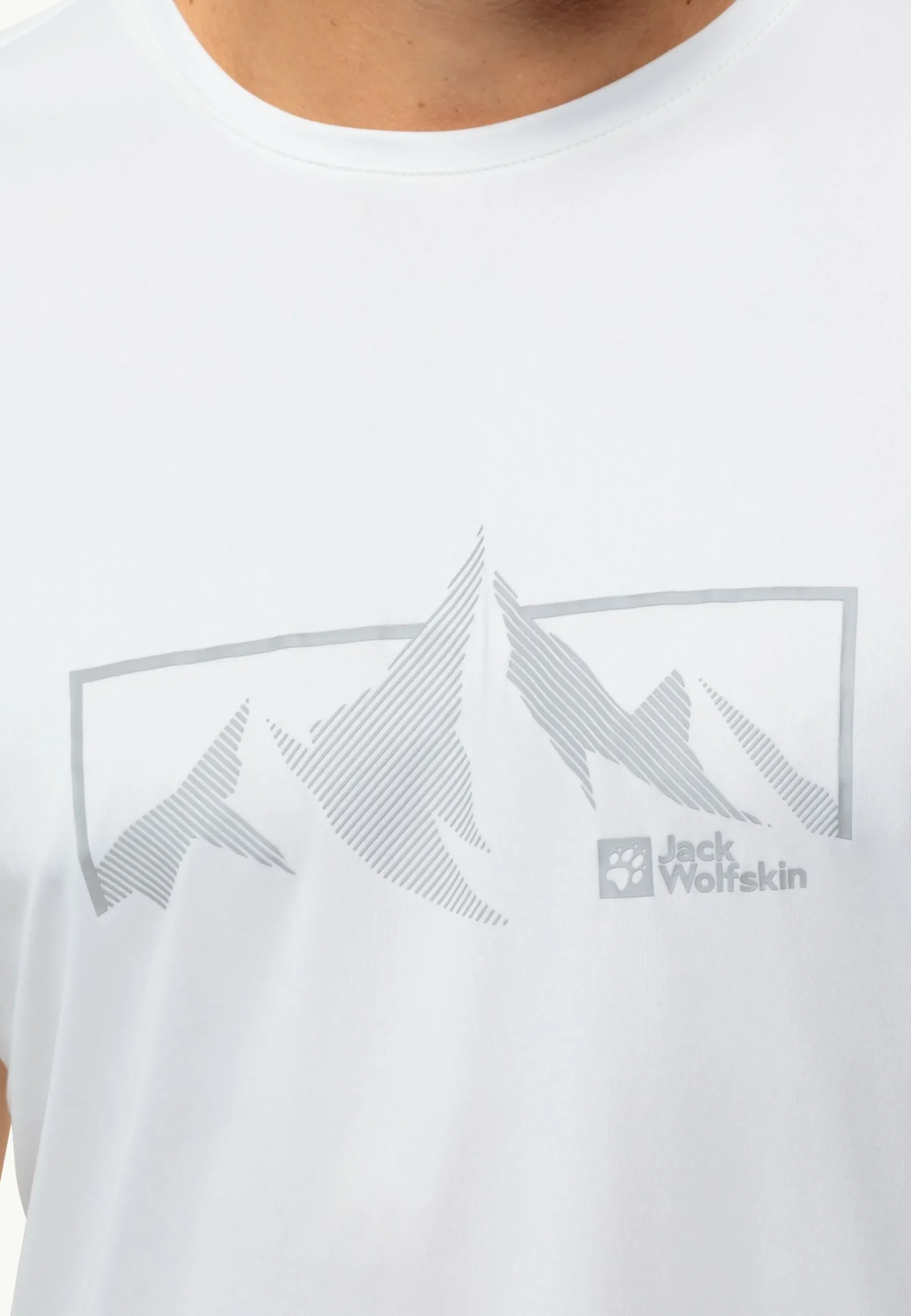 Jack Wolfskin Peak Graphic T M|Heren Wandelen|Lifestyle