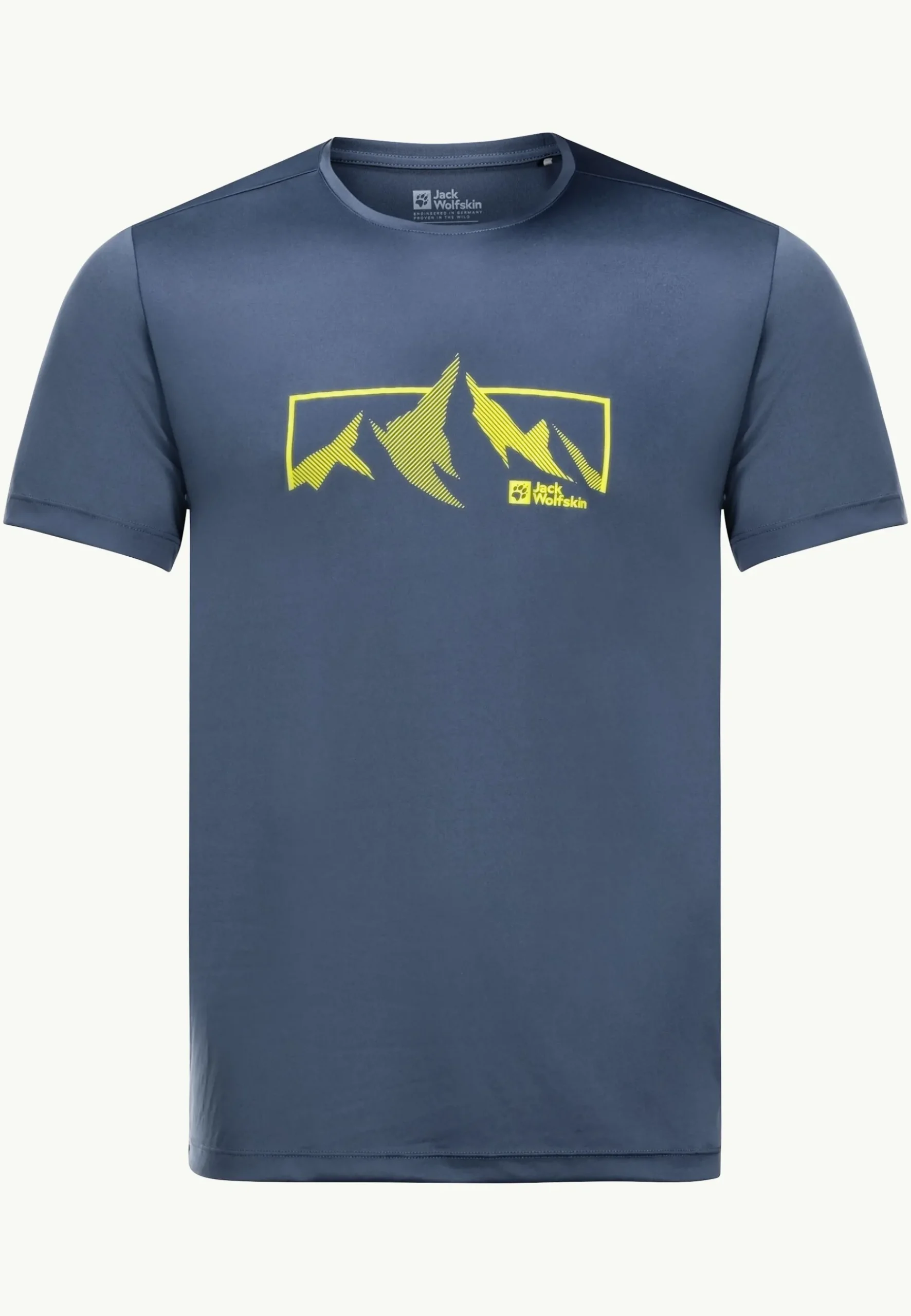 Jack Wolfskin Peak Graphic T M|Heren Wandelen|Lifestyle