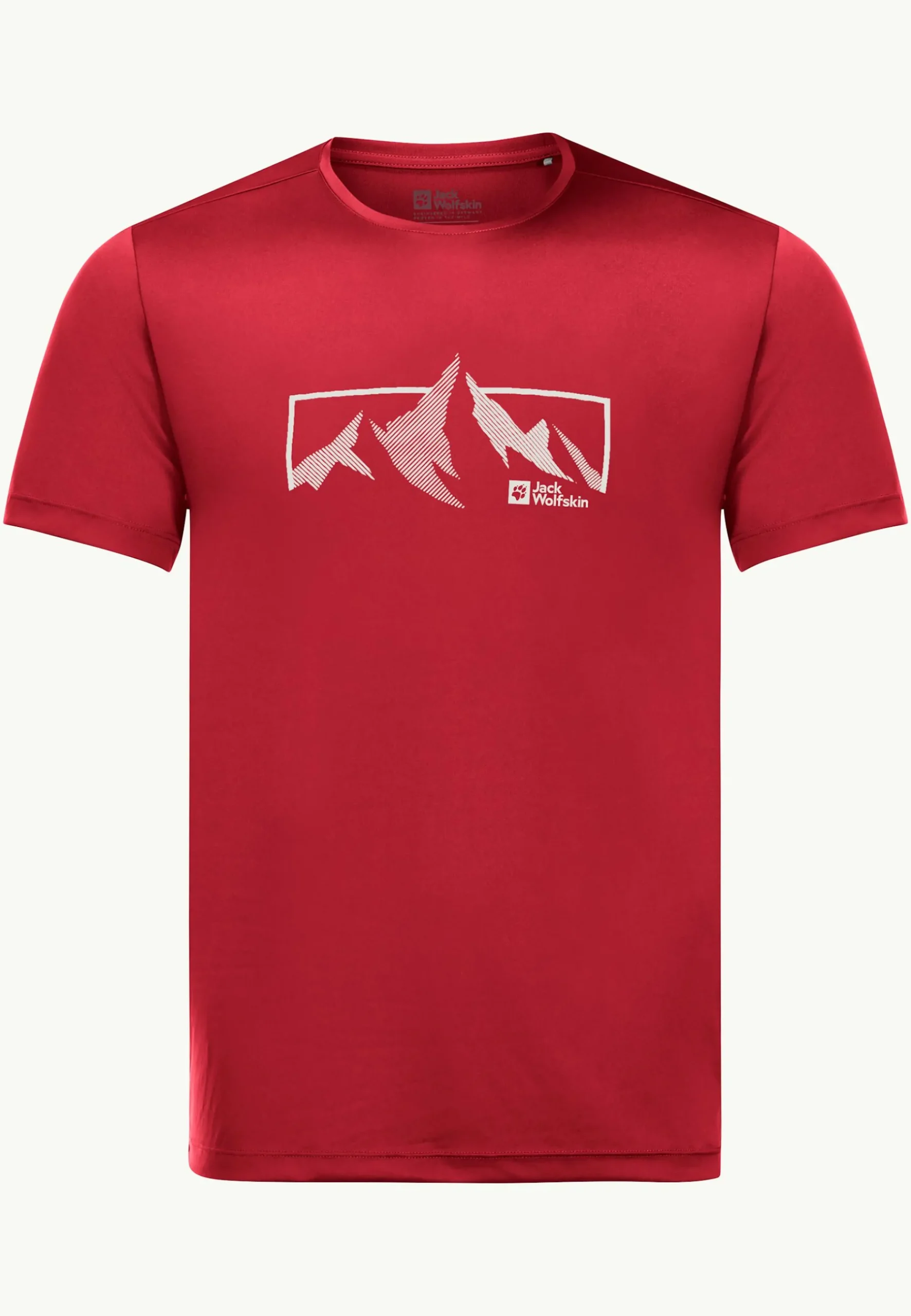 Jack Wolfskin Peak Graphic T M|Heren Wandelen|Lifestyle