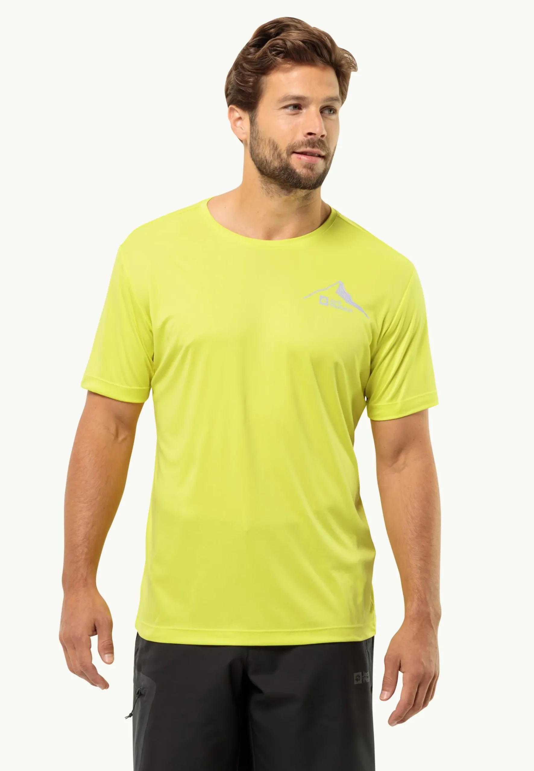 Jack Wolfskin Peak Graphic T M|Heren Wandelen|Lifestyle