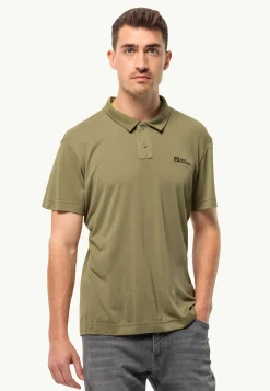 Jack Wolfskin Pikeh Polo M|Heren Lifestyle|Functionele Shirts