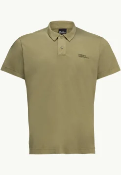 Jack Wolfskin Pikeh Polo M|Heren Lifestyle|Functionele Shirts