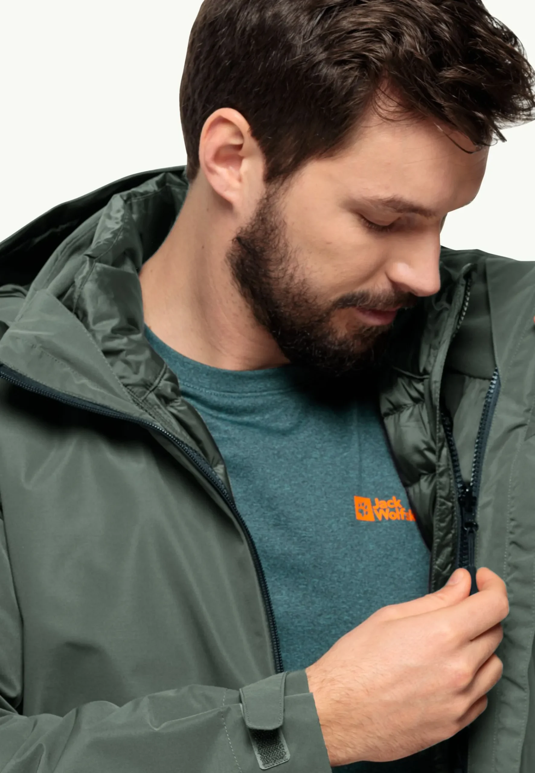 Jack Wolfskin Pilvi Down Jkt M Rds|Heren Wandelen|Voor- En Najaarsjacks/-Jassen