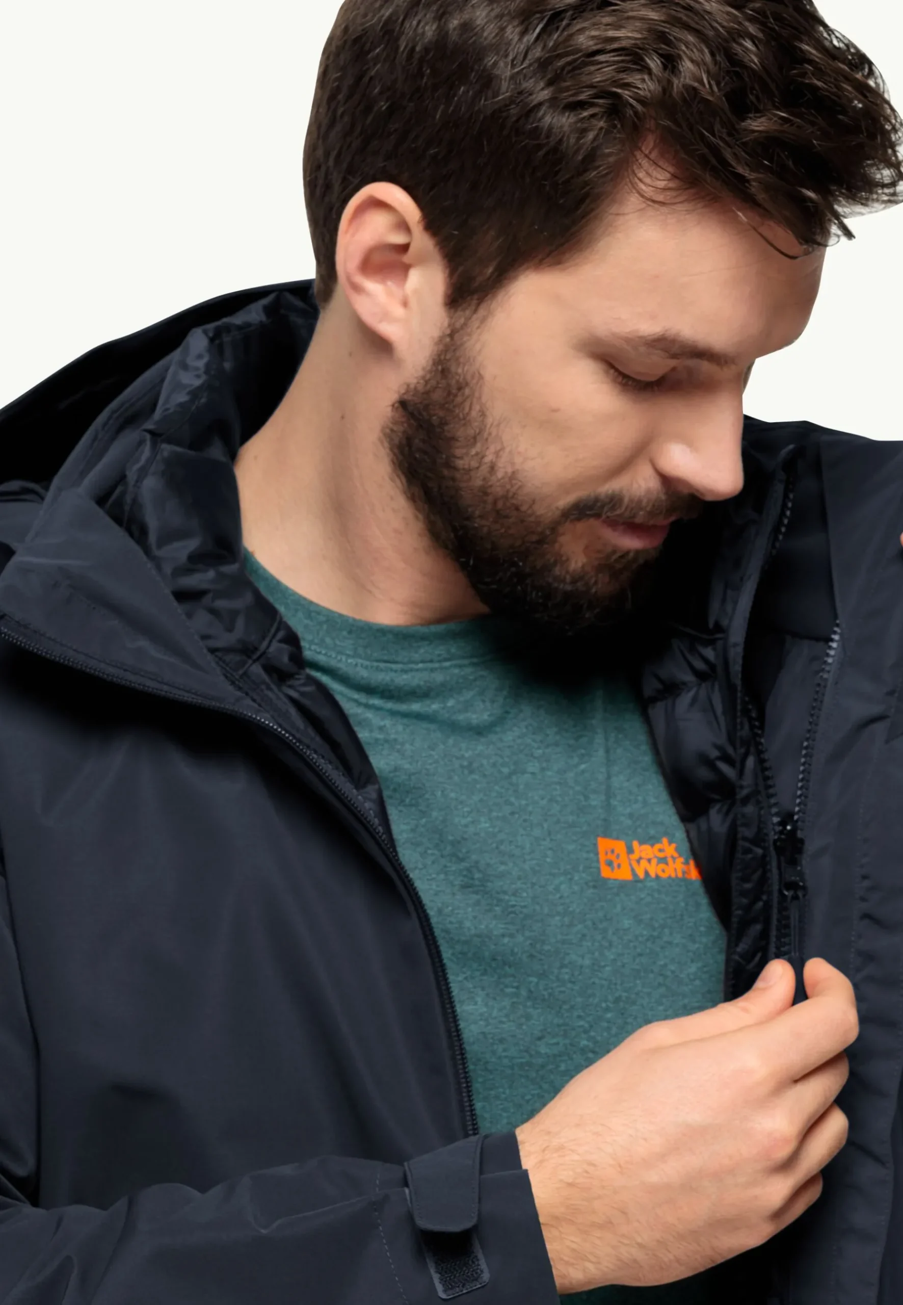 Jack Wolfskin Pilvi Down Jkt M Rds|Heren Wandelen|Voor- En Najaarsjacks/-Jassen
