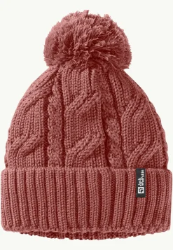 Jack Wolfskin Pompom Beanie|DAMES Wandelen|Lifestyle