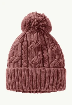 Jack Wolfskin Pompom Beanie|DAMES Wandelen|Lifestyle