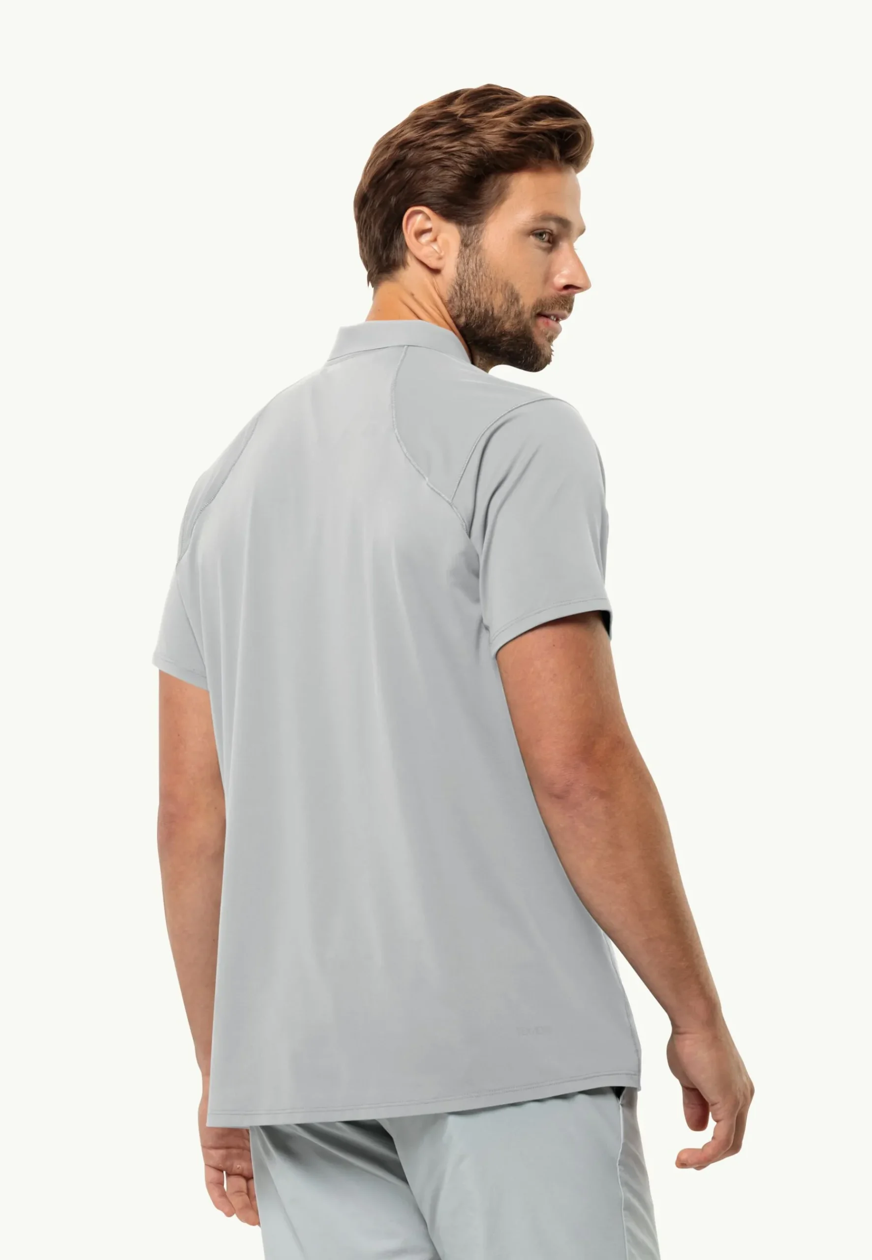 Jack Wolfskin Prelight Chill Polo M|Heren Functionele Shirts|Poloshirts