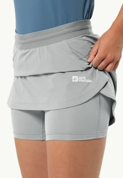 Jack Wolfskin Prelight Chill Skort W|DAMES Wandelen|Rokken & Shorts
