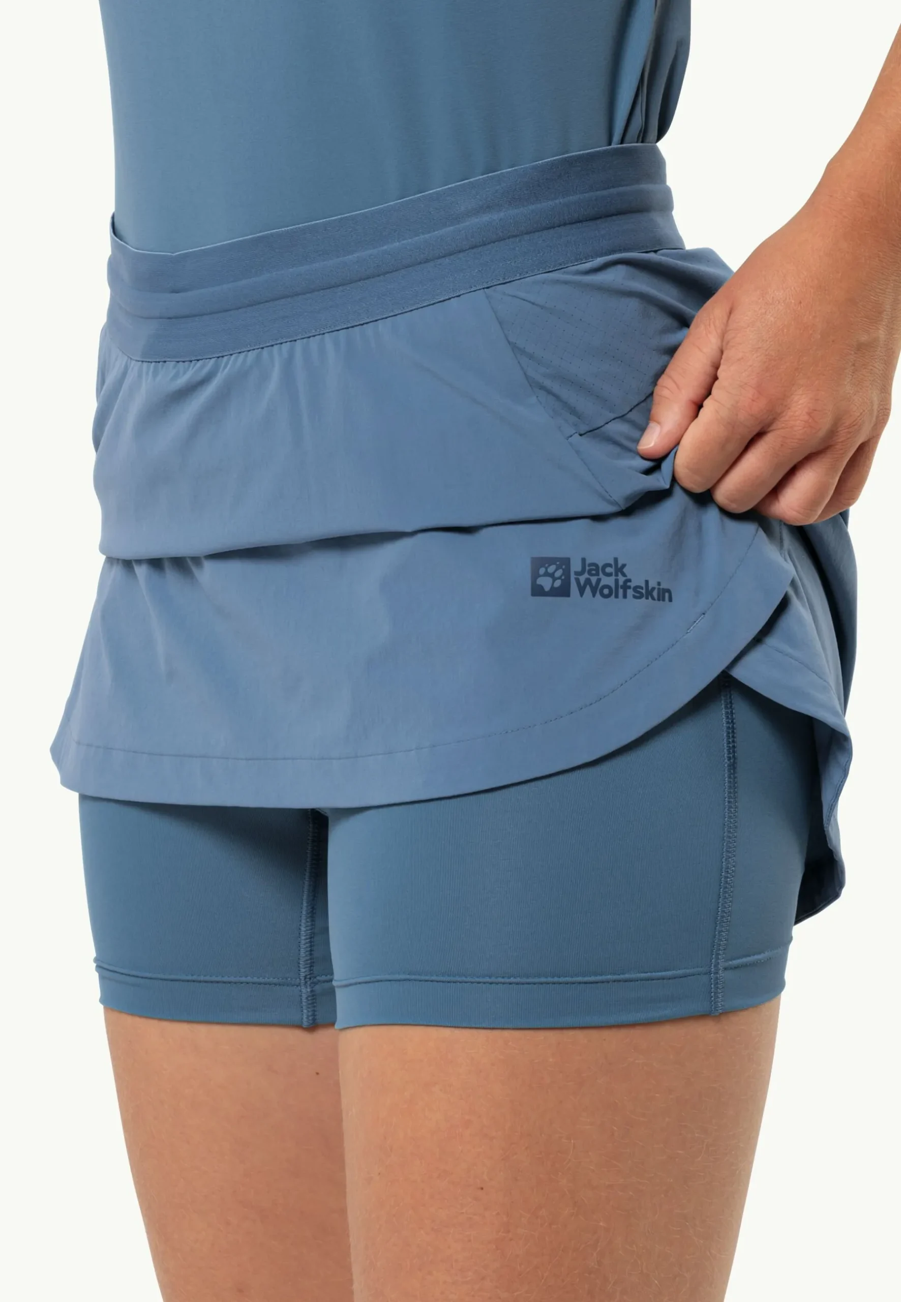 Jack Wolfskin Prelight Chill Skort W|DAMES Wandelen|Rokken & Shorts