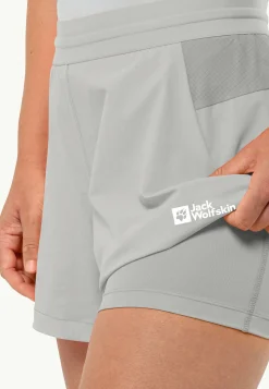 Jack Wolfskin Prelight 2in1 Shorts W|DAMES Wandelen|Rokken & Shorts