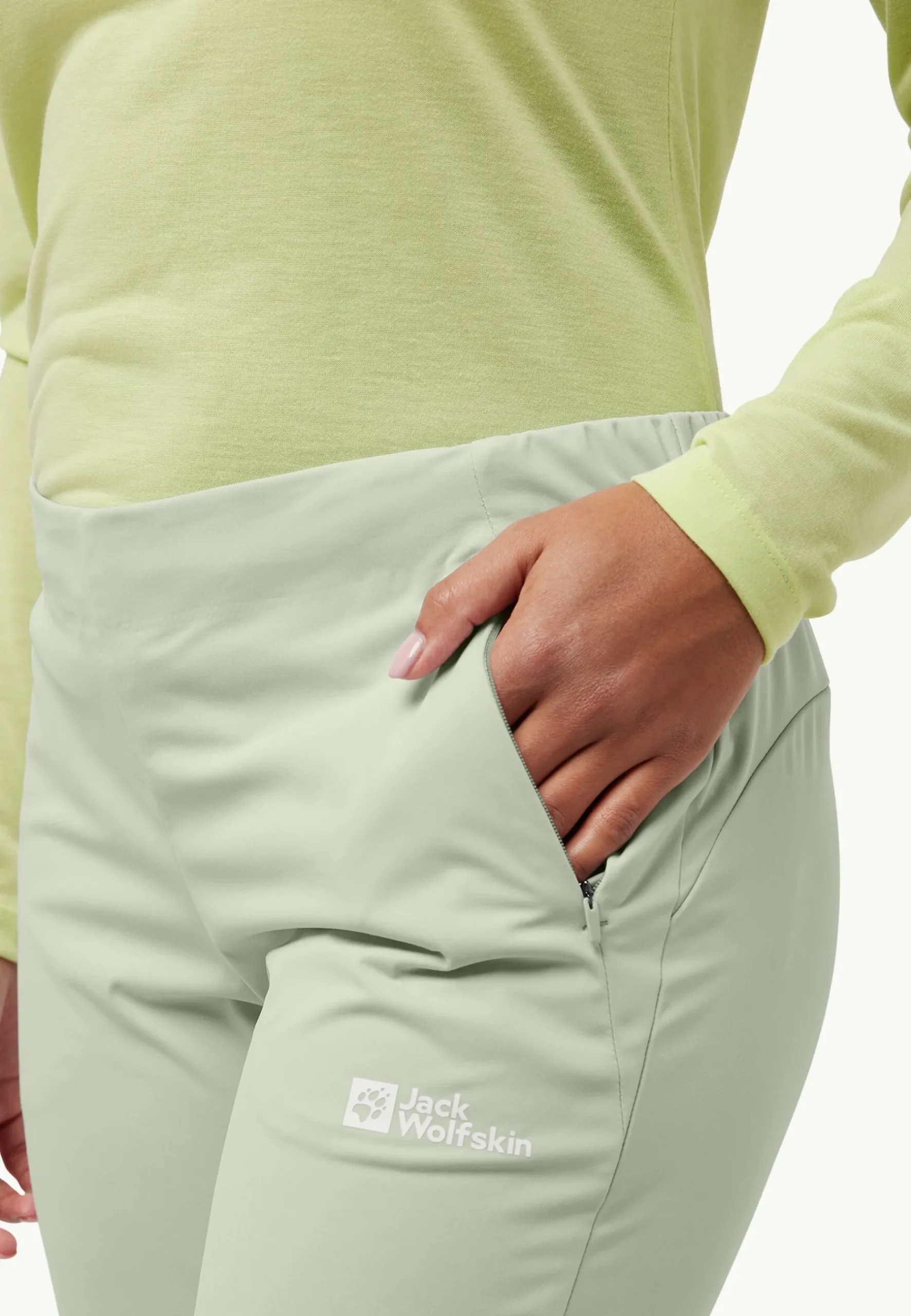 Jack Wolfskin Prelight Pro Pant W|DAMES Softshellbroeken|Wandelbroeken