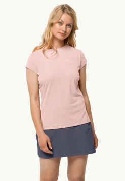 Jack Wolfskin Prelight S/s W|DAMES Wandelen|Functionele Shirts