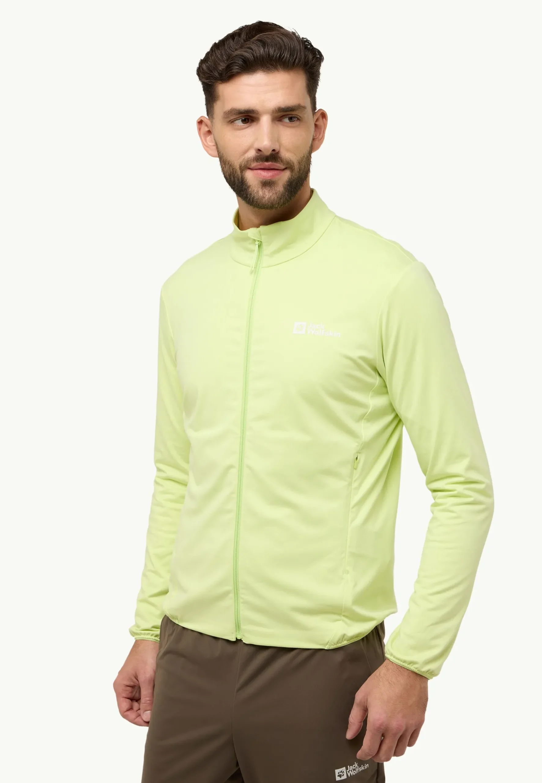Jack Wolfskin Prelight Trail Fz M|Heren Fleece|Hoodies & Pullovers