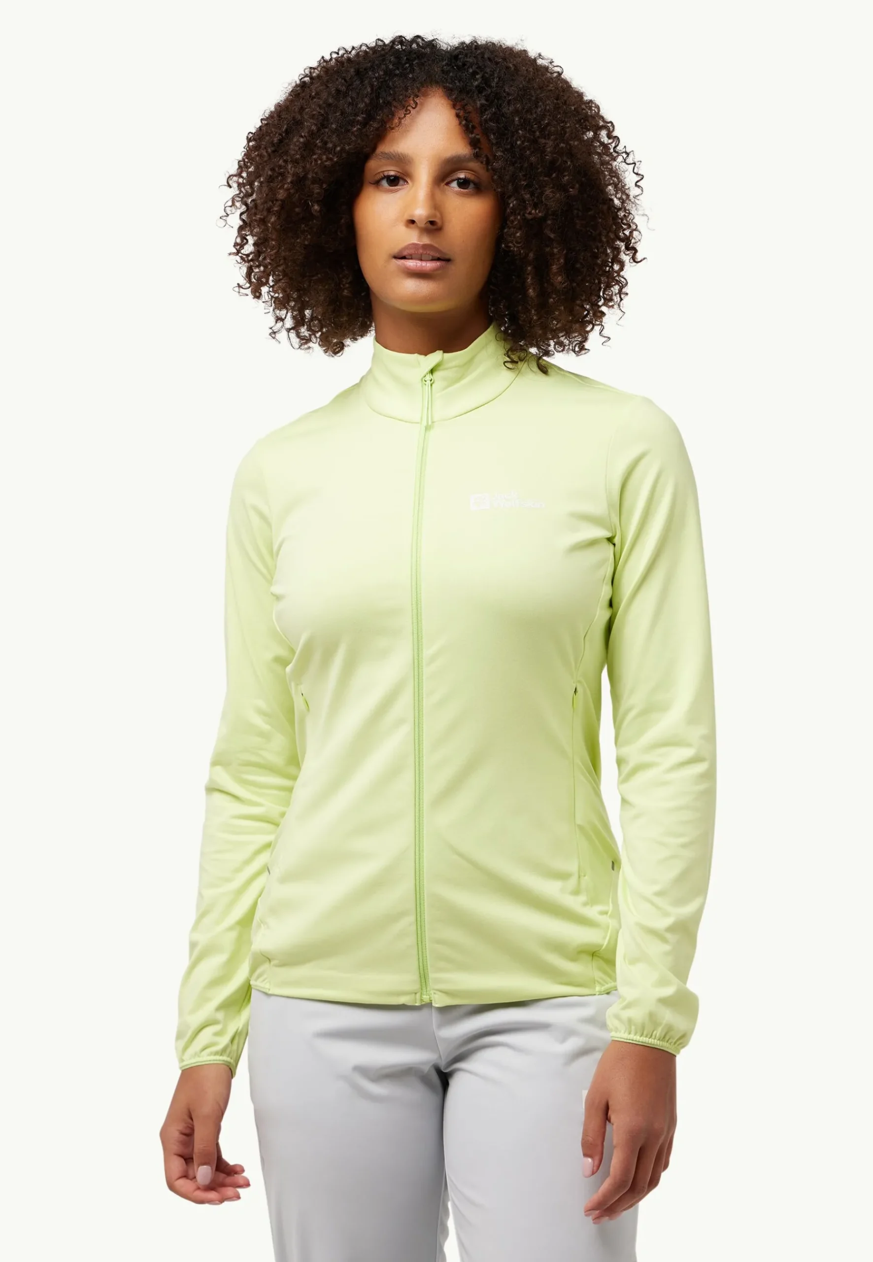 Jack Wolfskin Prelight Trail Fz W|DAMES Voor- En Najaarsjacks/-Jassen|Fleece