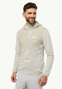 Jack Wolfskin Prelight Trail Hoody M|Heren Fleece|Hoodies & Pullovers