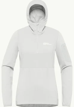 Jack Wolfskin Prelight Trail Hoody W|DAMES Voor- En Najaarsjacks/-Jassen|Fleece