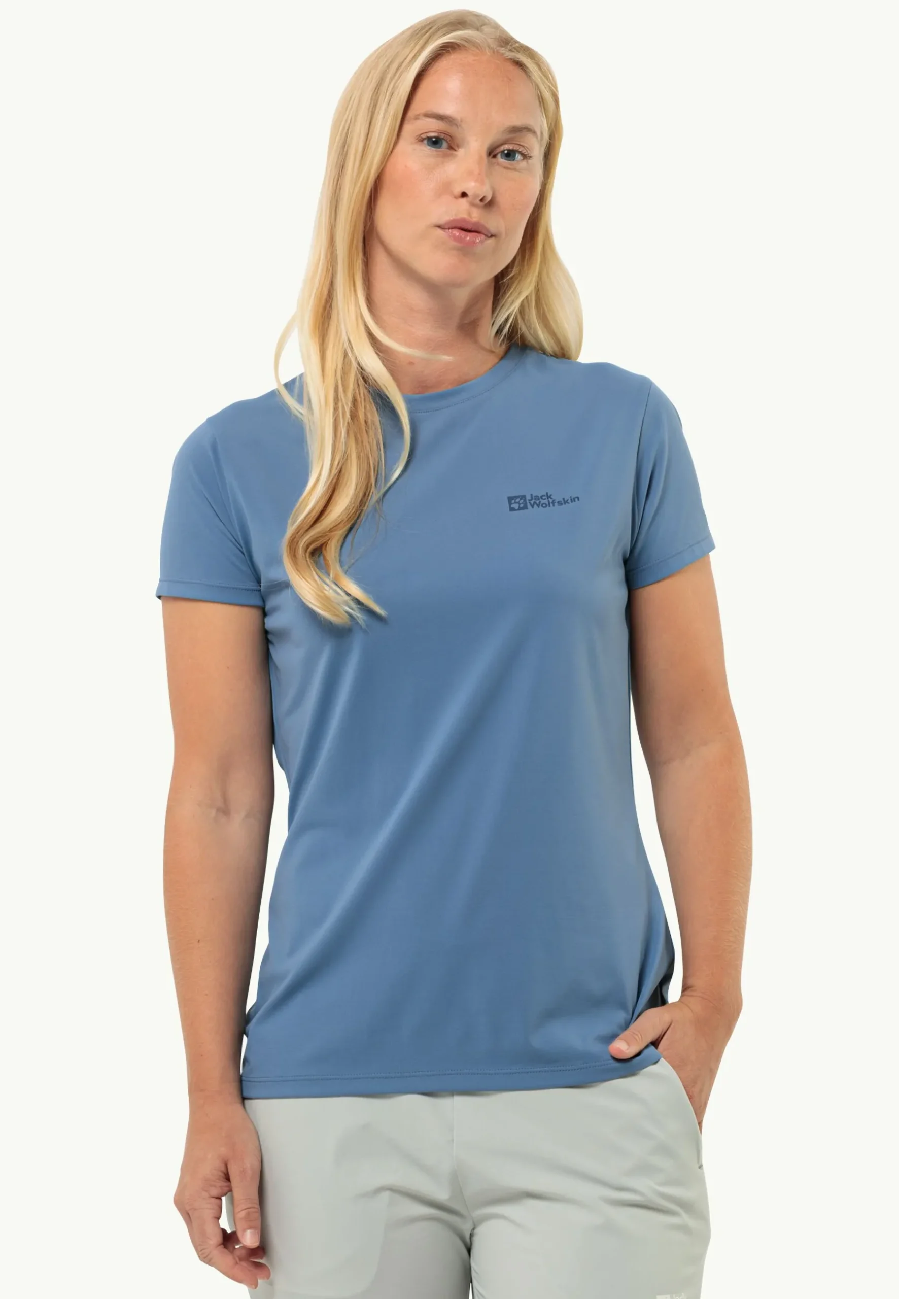 Jack Wolfskin Prelight Trail T W|DAMES Wandelen|Functionele Shirts