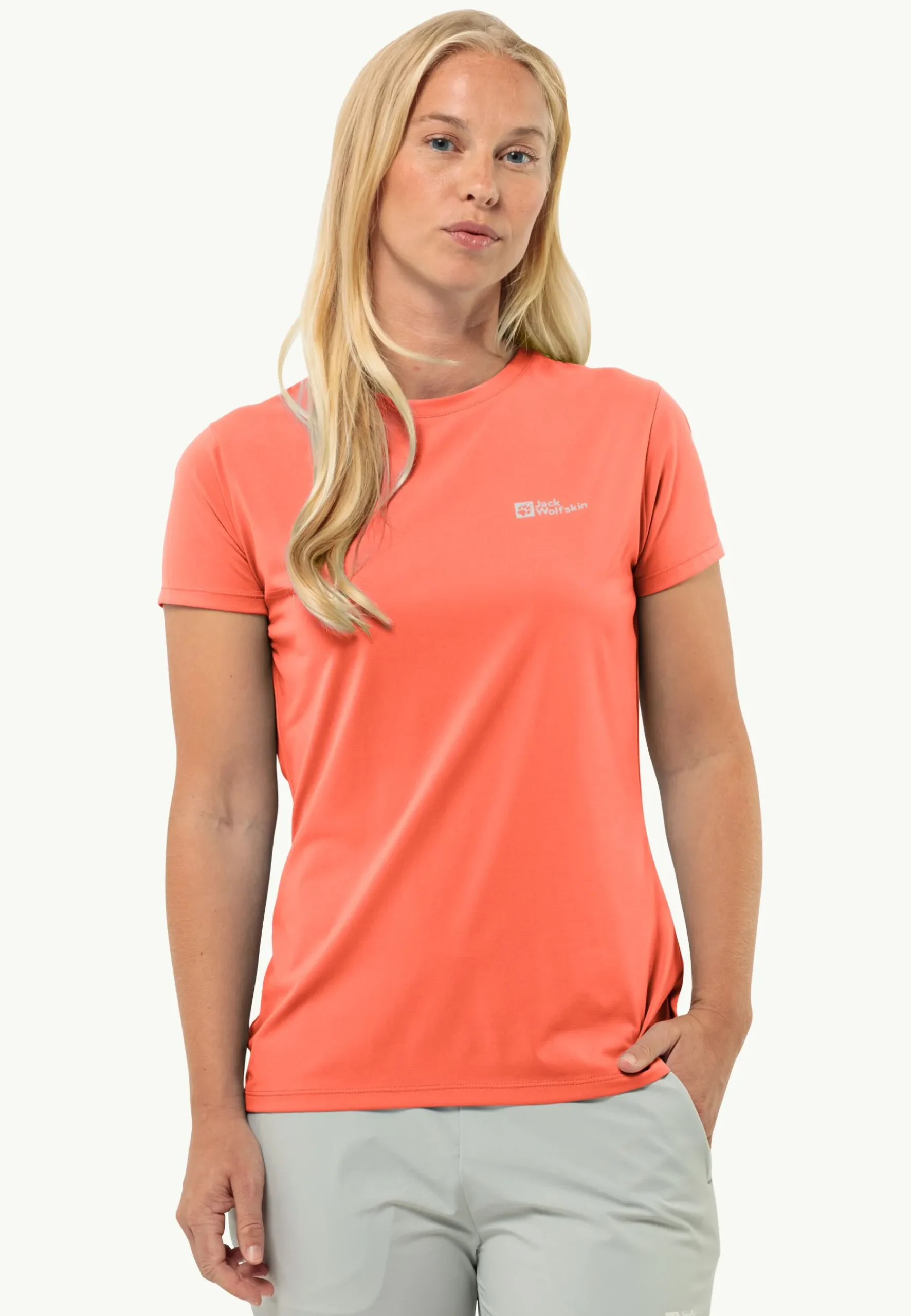 Jack Wolfskin Prelight Trail T W|DAMES Wandelen|Functionele Shirts