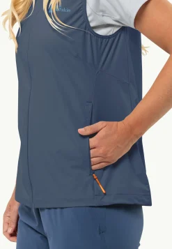 Jack Wolfskin Prelight Vest W|DAMES Wandelen|Voor- En Najaarsjacks/-Jassen