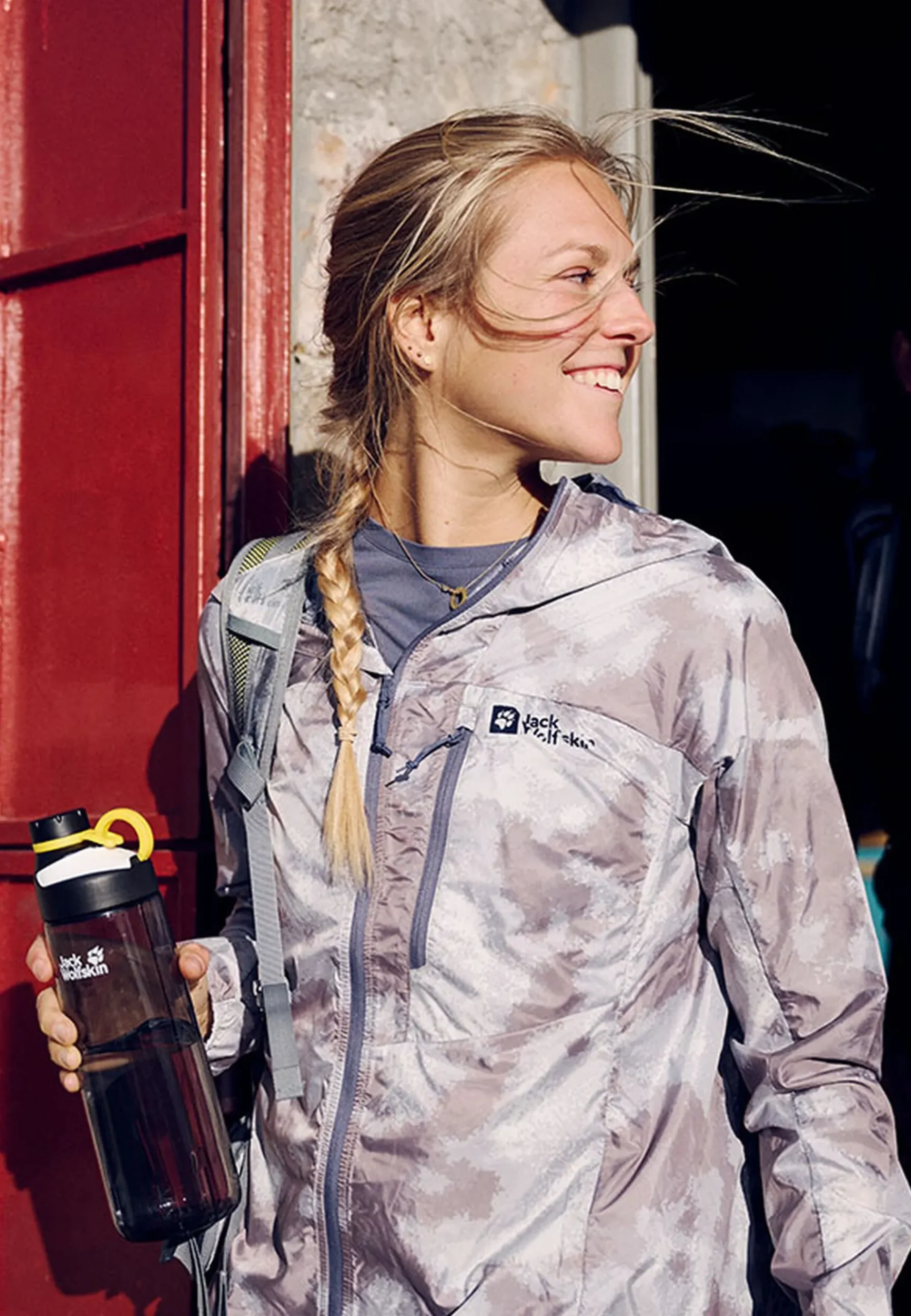 Jack Wolfskin Prelight Windbreaker W|DAMES Wandelen|Voor- En Najaarsjacks/-Jassen