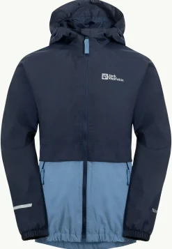 Jack Wolfskin Rainy Days 2l Jkt K|Kinderen Voor- En Najaarsjacks/-Jassen|Isolerende Jacks