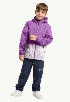 Jack Wolfskin Rainy Days 2l Jkt K|Kinderen Voor- En Najaarsjacks/-Jassen|Isolerende Jacks