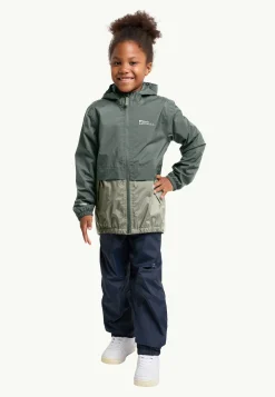 Jack Wolfskin Rainy Days 2l Jkt K|Kinderen Voor- En Najaarsjacks/-Jassen|Isolerende Jacks