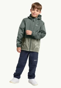 Jack Wolfskin Rainy Days 2l Jkt K|Kinderen Voor- En Najaarsjacks/-Jassen|Isolerende Jacks