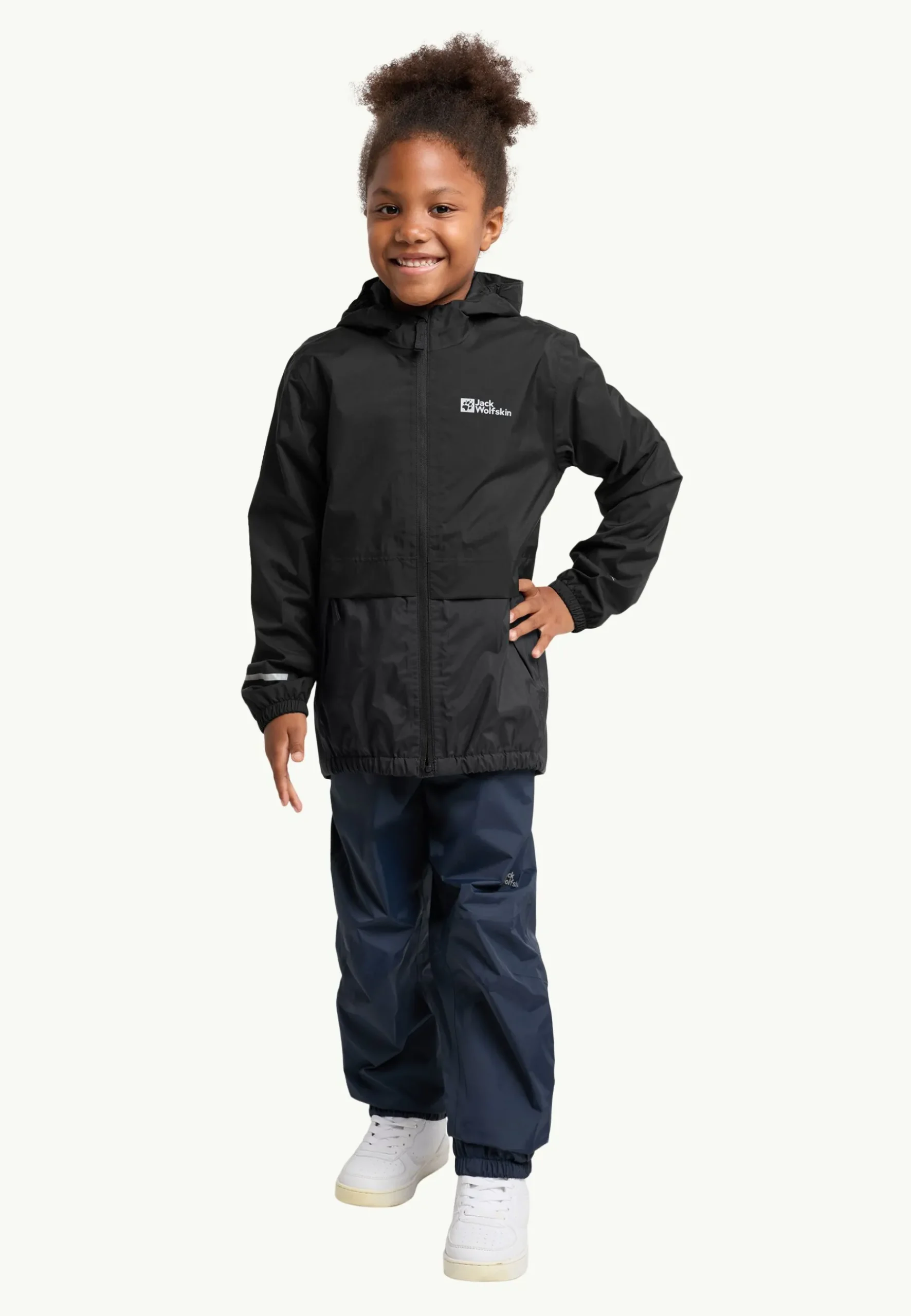 Jack Wolfskin Rainy Days 2l Jkt K|Kinderen Voor- En Najaarsjacks/-Jassen|Isolerende Jacks