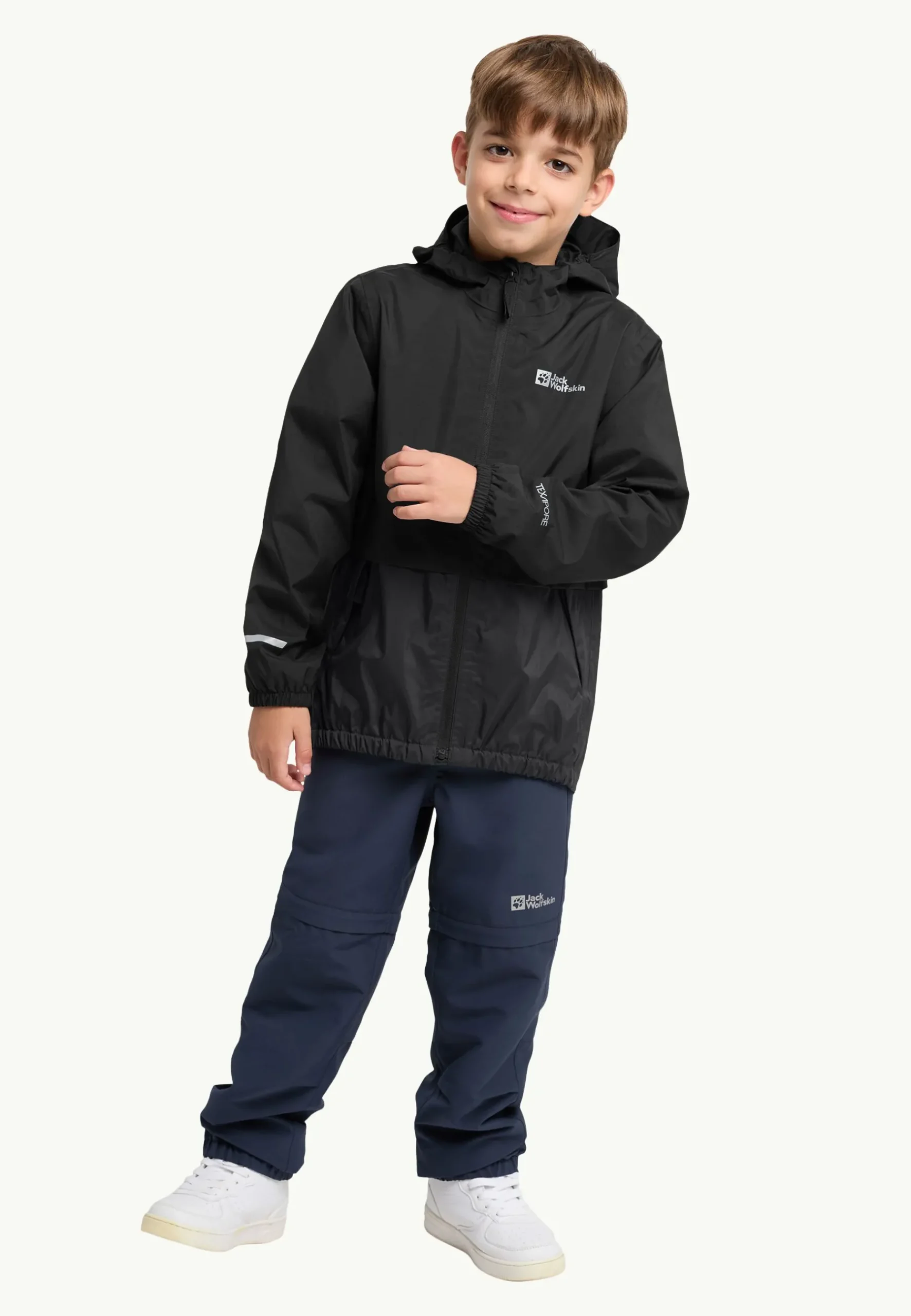 Jack Wolfskin Rainy Days 2l Jkt K|Kinderen Voor- En Najaarsjacks/-Jassen|Isolerende Jacks