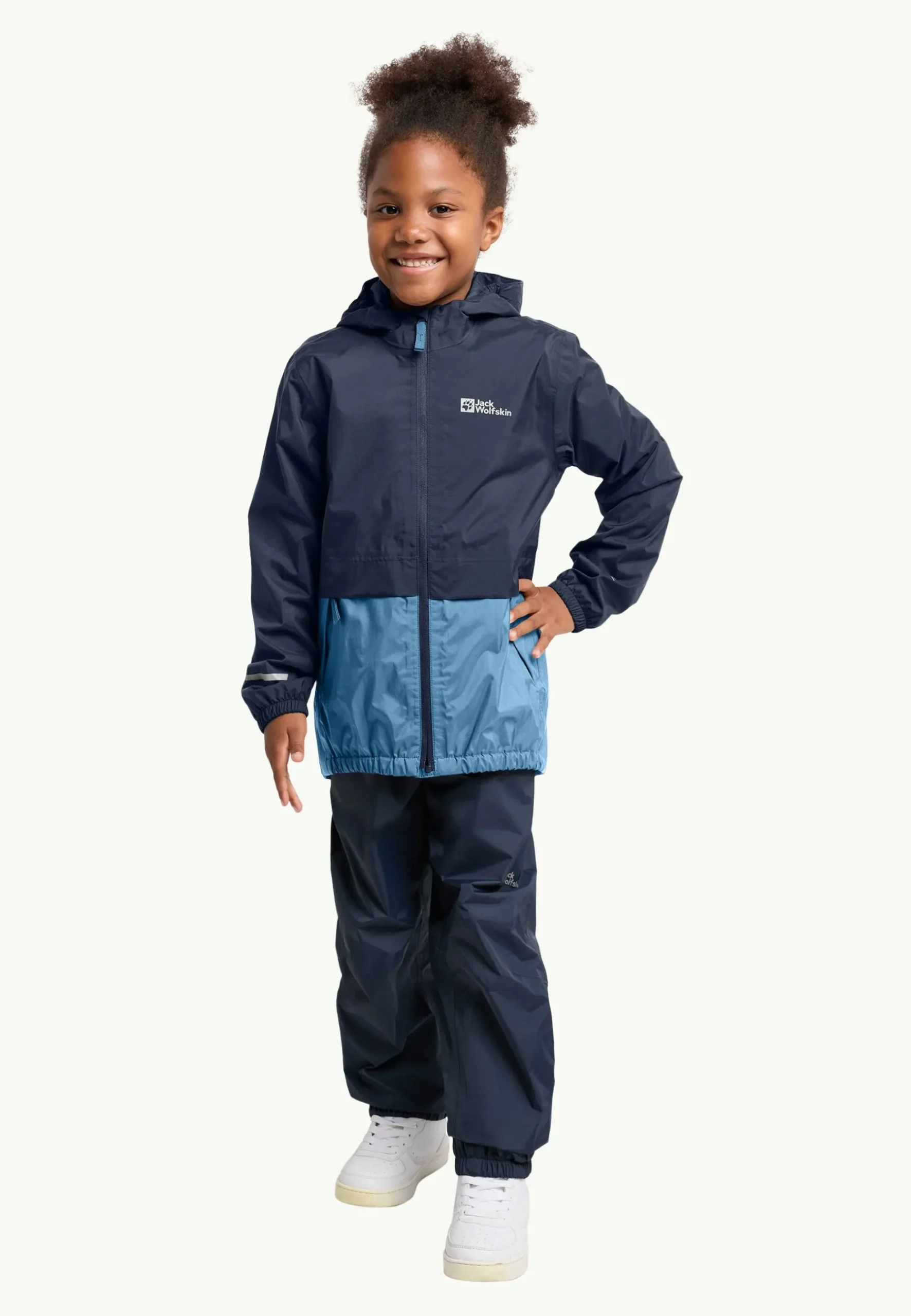 Jack Wolfskin Rainy Days 2l Jkt K|Kinderen Voor- En Najaarsjacks/-Jassen|Isolerende Jacks