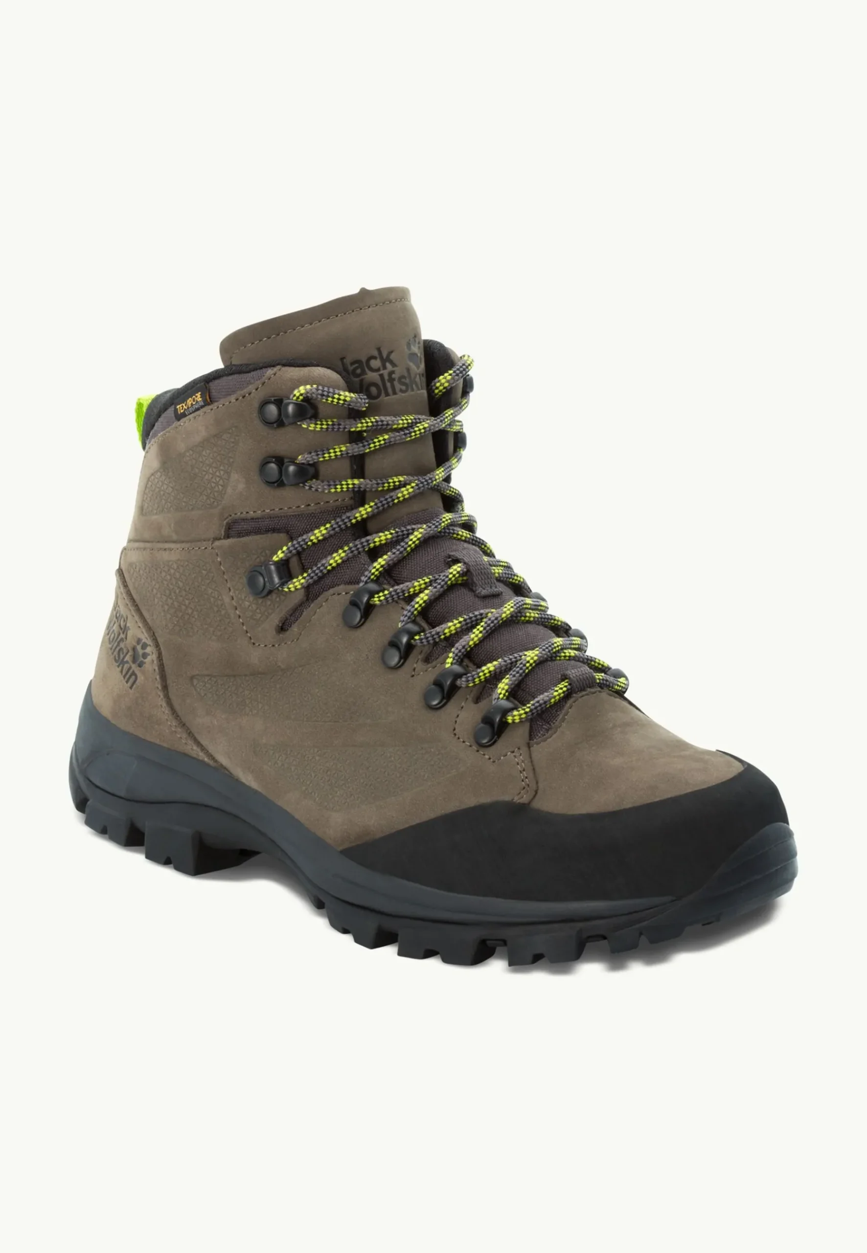 Jack Wolfskin Rebellion Texapore Mid M|Heren Wandelen|Wandelschoenen
