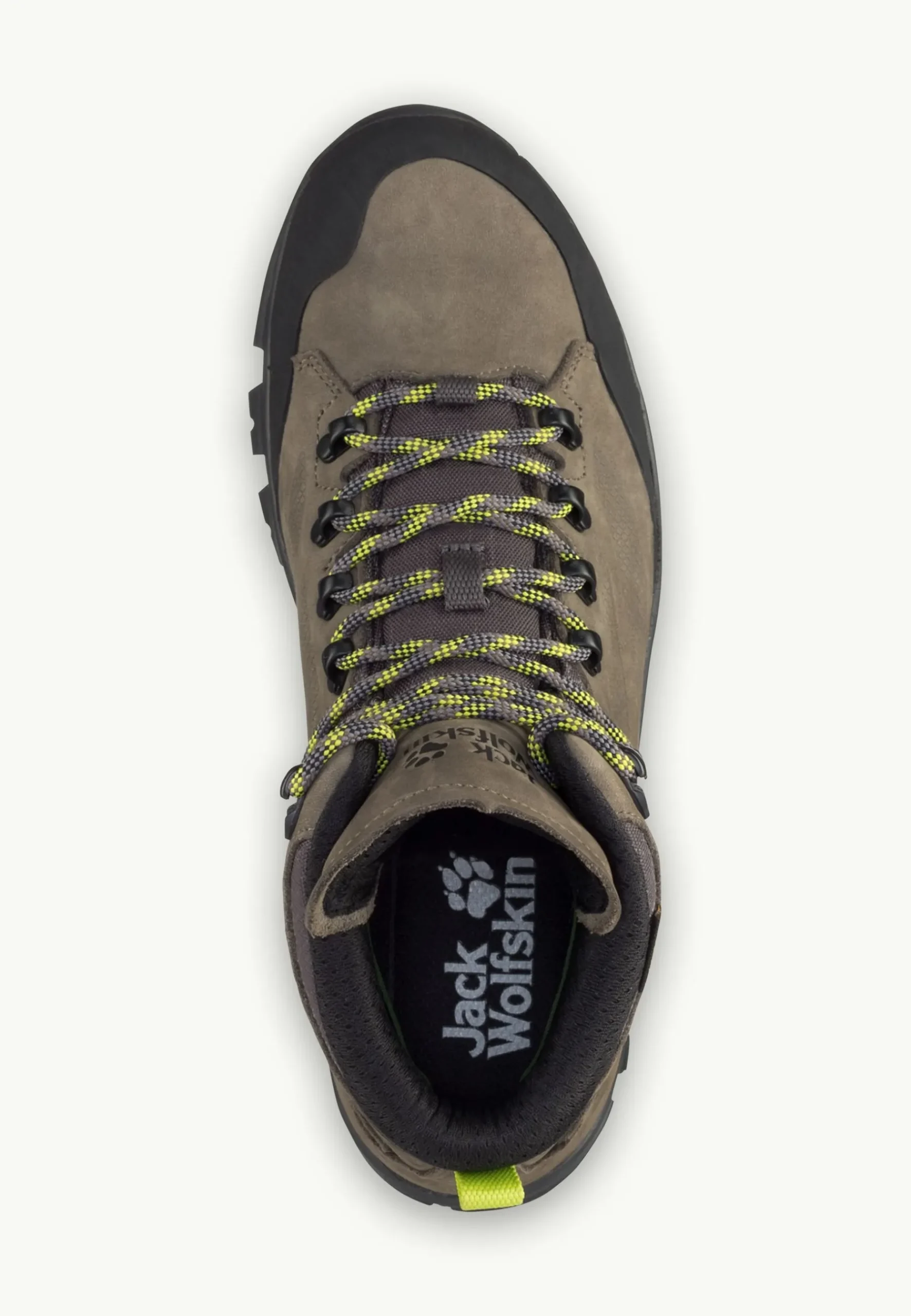 Jack Wolfskin Rebellion Texapore Mid M|Heren Wandelen|Wandelschoenen