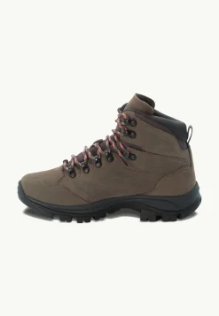 Jack Wolfskin Rebellion Texapore Mid W|DAMES Wandelschoenen|Waterdichte Schoenen