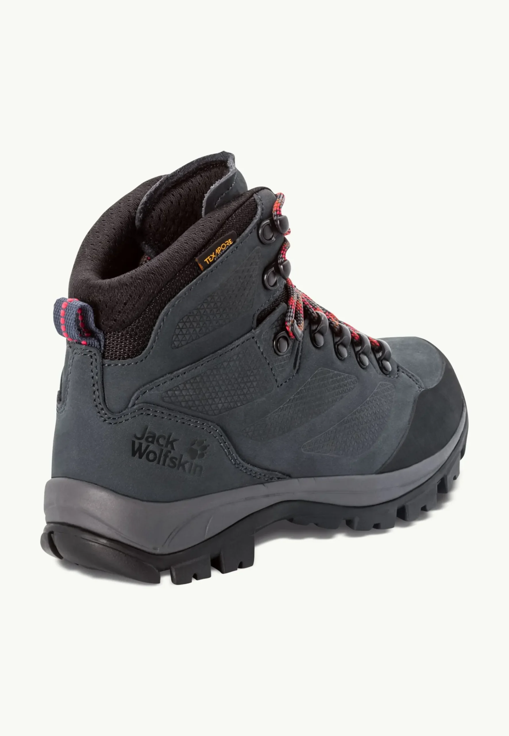 Jack Wolfskin Rebellion Texapore Mid W|DAMES Wandelschoenen|Waterdichte Schoenen