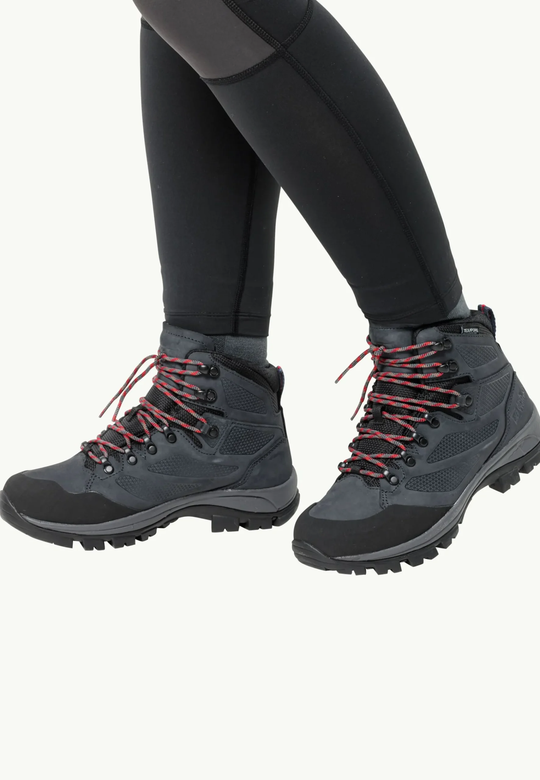 Jack Wolfskin Rebellion Texapore Mid W|DAMES Wandelschoenen|Waterdichte Schoenen