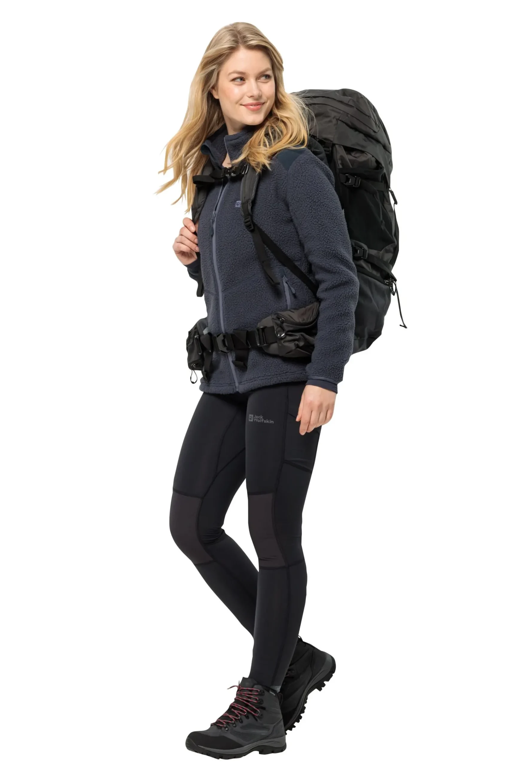 Jack Wolfskin Rebellion Texapore Mid W|DAMES Wandelschoenen|Waterdichte Schoenen